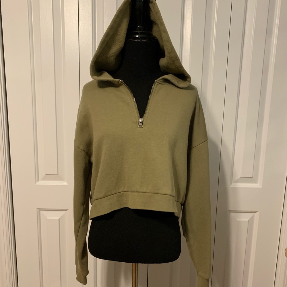 Olive Green Hoodie